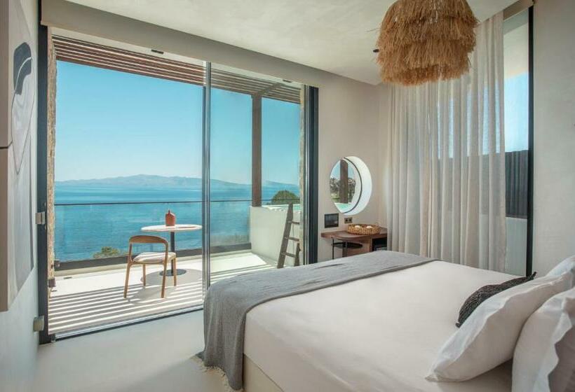 اتاق لوکس با چشم‌انداز دریا, Saklı Yaz Datça Adult Only