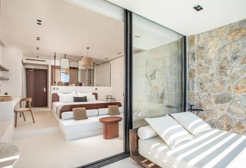 اتاق لوکس با چشم‌انداز دریا, Saklı Yaz Datça Adult Only