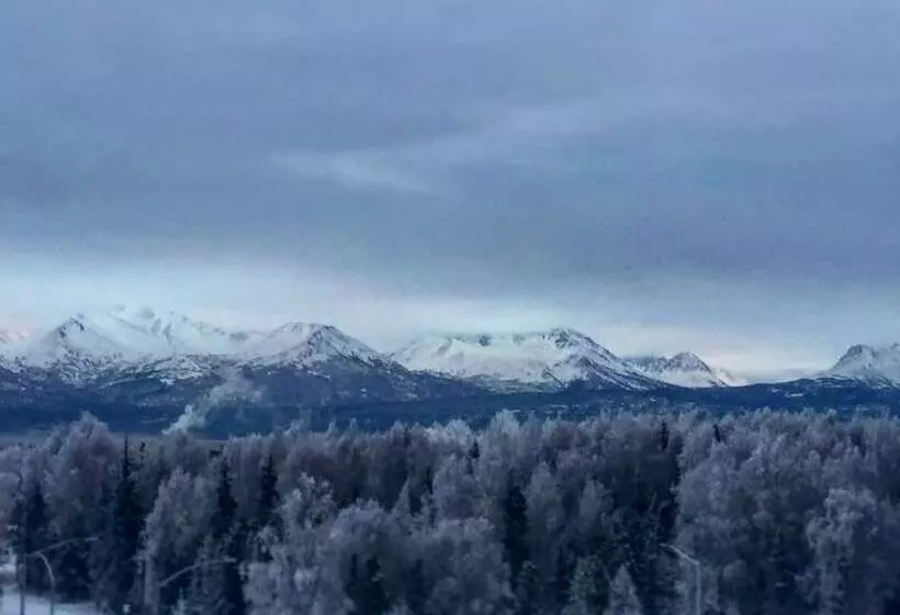 ダブルベッドのスタンダードスタジオ, Home2 Suites By Hilton Anchorage/midtown