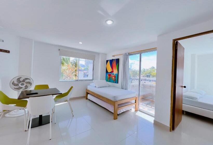 침실 1개 아파트, Condominio Bahia Blanca