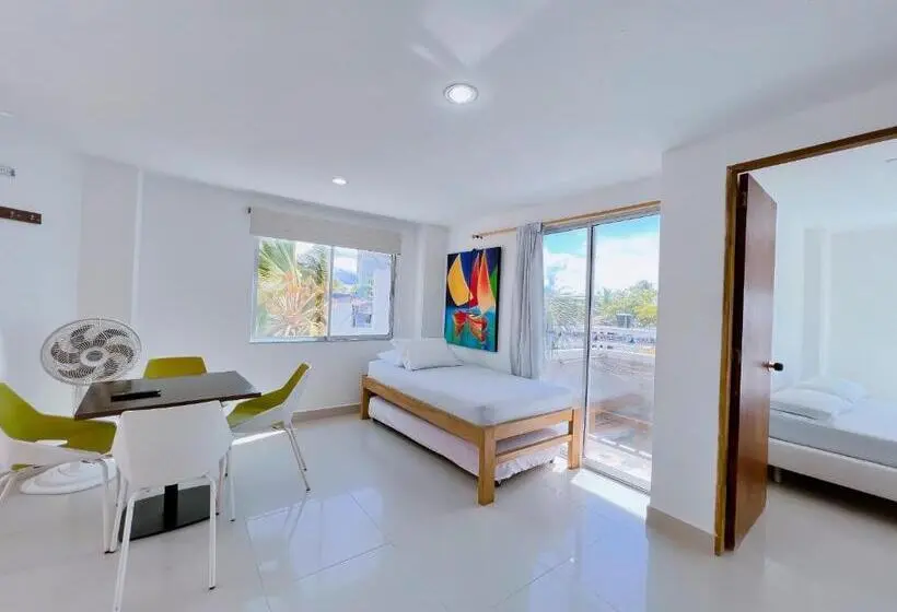 １ベッドルームアパートメント, Condominio Bahia Blanca