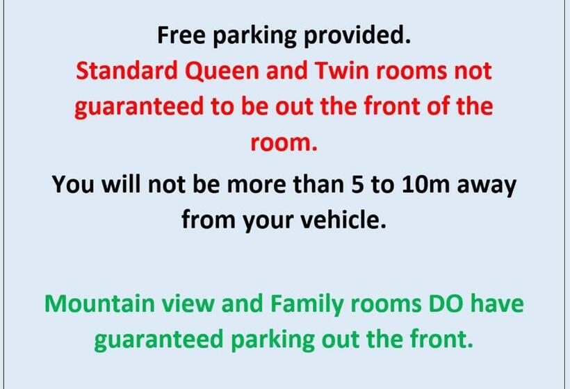 חדר סטנדרט עם מיטת קווין, Mountain View Motel