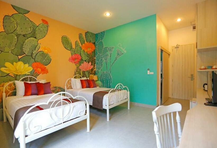 キングサイズベッドのデラックスルーム, Play La Ploen Boutique Resort