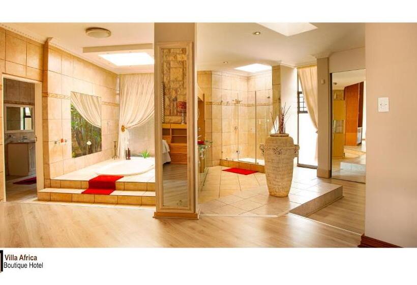 プールの見えるデラックスルーム, Villa Africa Boutique Hotel & Spa