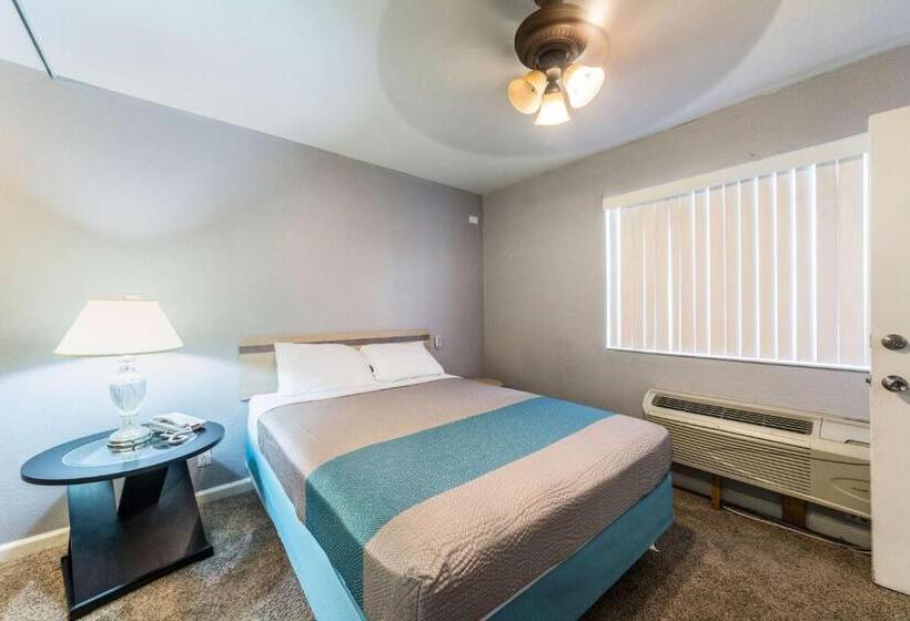 חדר סטנדרט מותאם לאדם עם מוגבלויות, Motel 6victoria, Tx