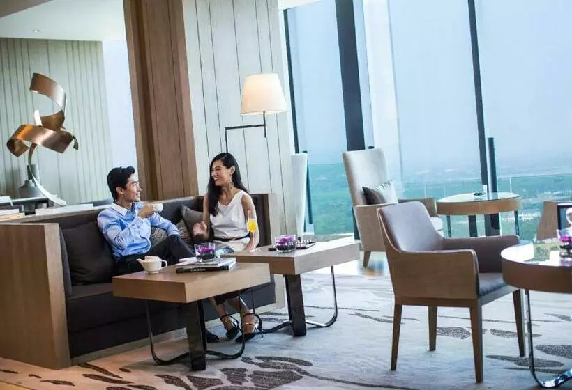 キングサイズベッドのエクゼクティブルーム, Renaissance Suzhou Wujiang