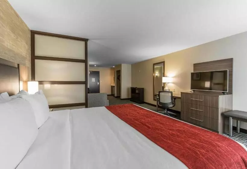 キングサイズベッドのスイートルーム, Comfort Inn & Suites Airport North