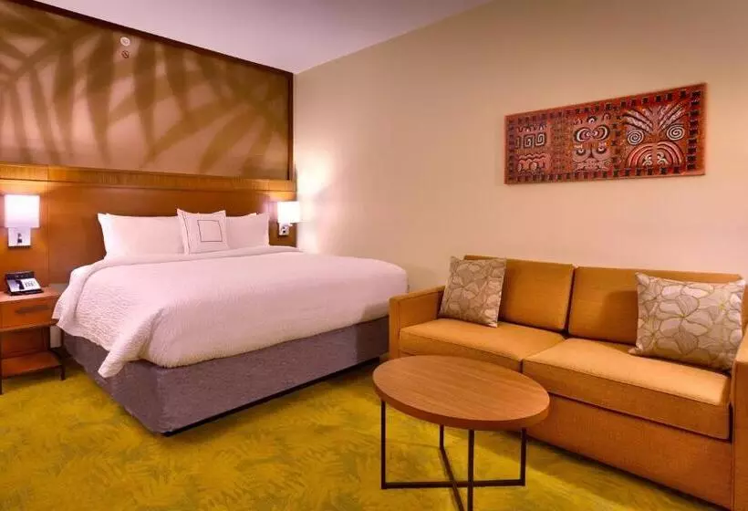 キングサイズベッドのスタンダードルーム, Courtyard By Marriott Oahu North Shore