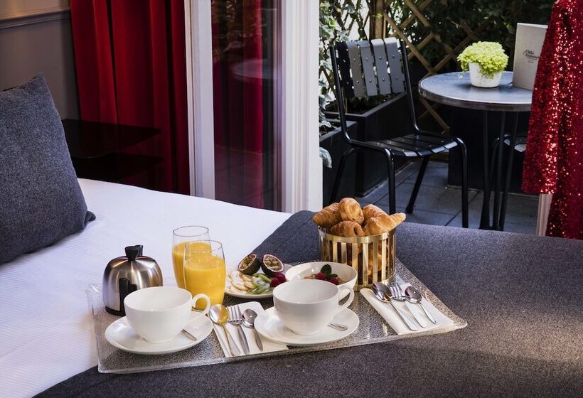 带露台的豪华间, Monsieur & Spa