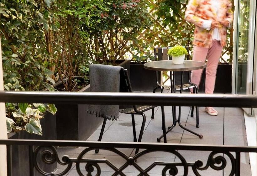 带露台的标准房间, Monsieur & Spa