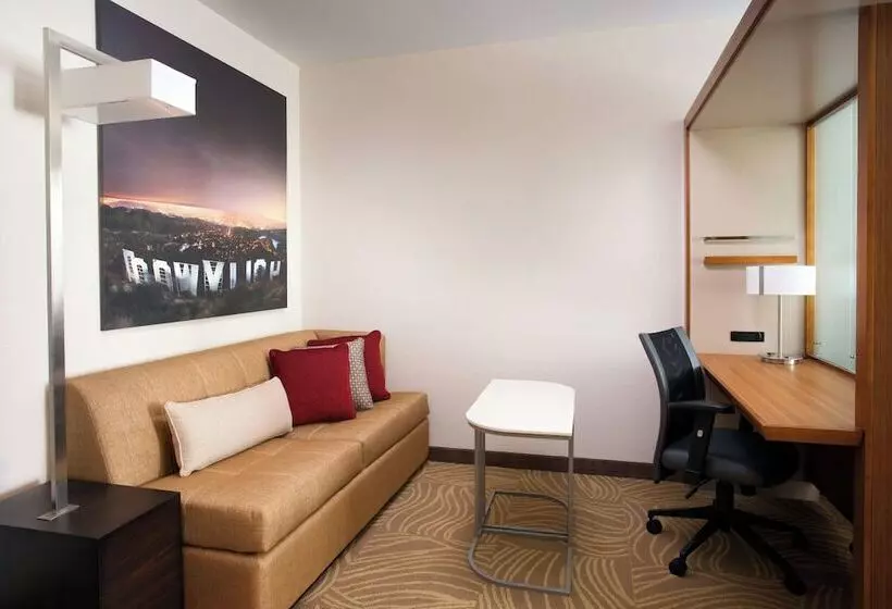 ダブルベッドのスタンダードスタジオ, Springhill Suites By Marriott Los Angeles Burbank/downtown