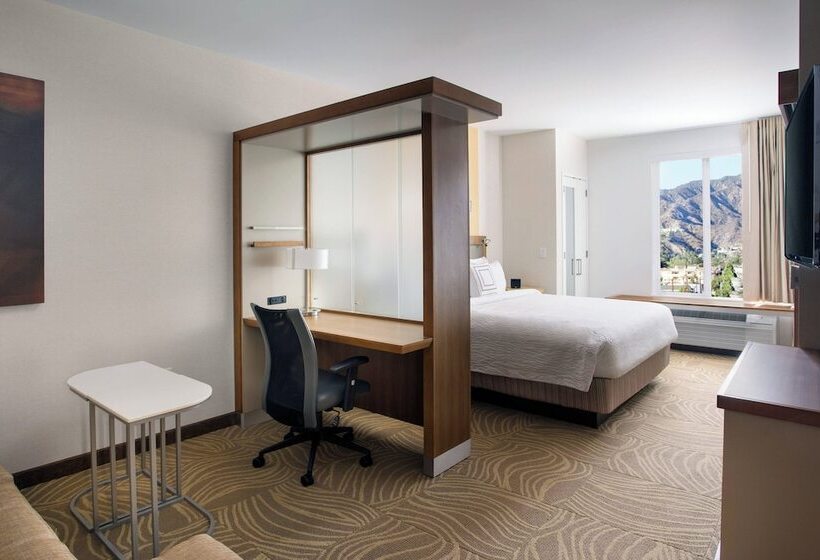 带双人床的标准工作室, Springhill Suites By Marriott Los Angeles Burbank/downtown