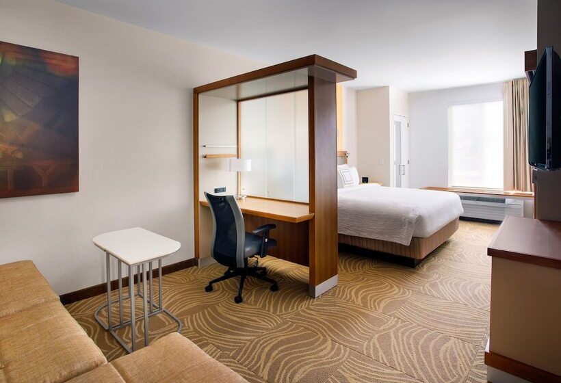 带双人床的标准工作室, Springhill Suites By Marriott Los Angeles Burbank/downtown