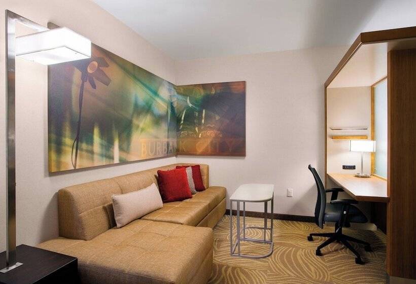 带山景的工作室, Springhill Suites By Marriott Los Angeles Burbank/downtown