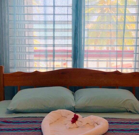 침실 1개 바다 전망 아파트, Sandbar Beachfront Hostel & Restaurant