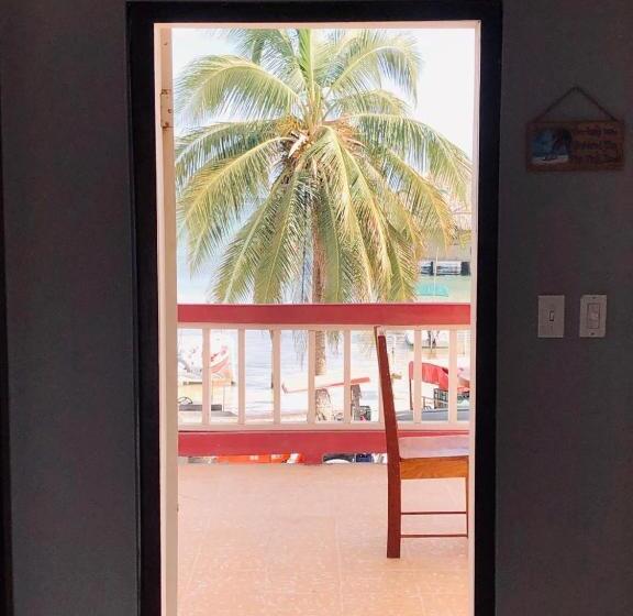 침실 1개 바다 전망 아파트, Sandbar Beachfront Hostel & Restaurant