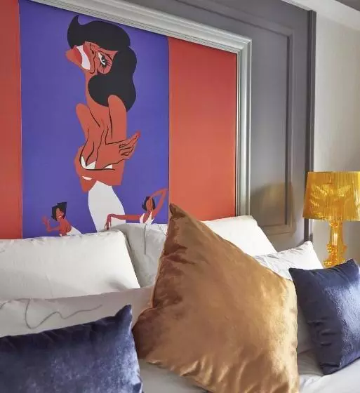 キングサイズベッドのデラックスルーム, Aria Hotel Budapest By Library Hotel Collection