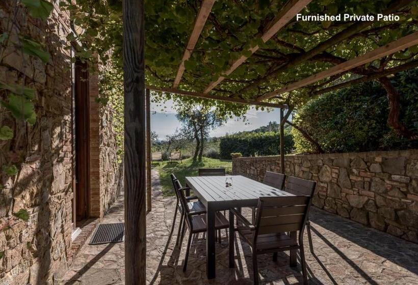 آپارتمان 1 خوابه با چشم‌انداز استخر, Agriturismo Rigone In Chianti