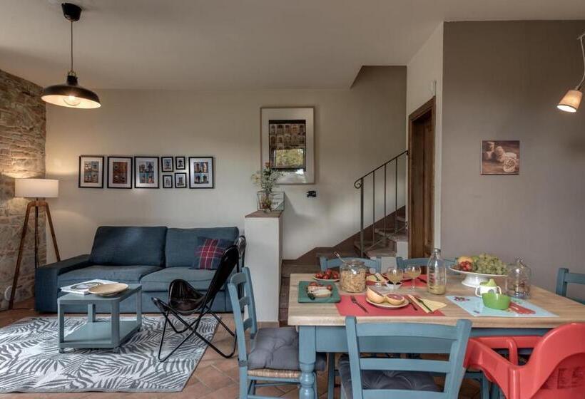 침실 1개 가든 전망 아파트, Agriturismo Rigone In Chianti
