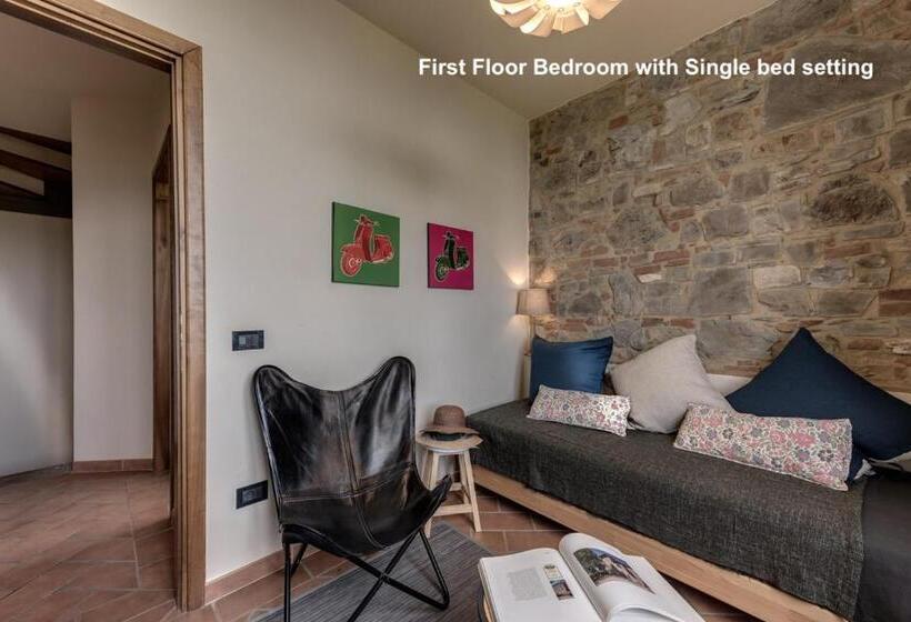 آپارتمان 1 خوابه با چشم‌انداز باغ, Agriturismo Rigone In Chianti