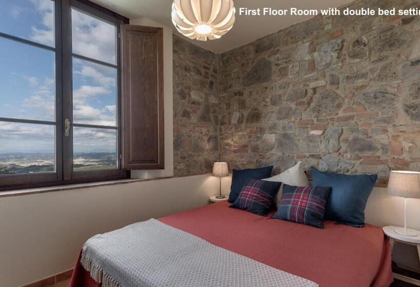 آپارتمان 1 خوابه با چشم‌انداز استخر, Agriturismo Rigone In Chianti