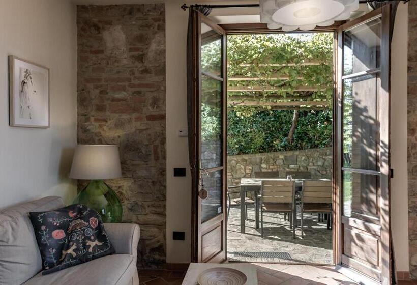 آپارتمان 1 خوابه با چشم‌انداز استخر, Agriturismo Rigone In Chianti