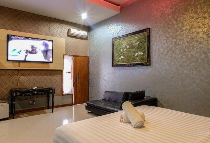 Номер Deluxe, Jm Hotel Kuta Lombok