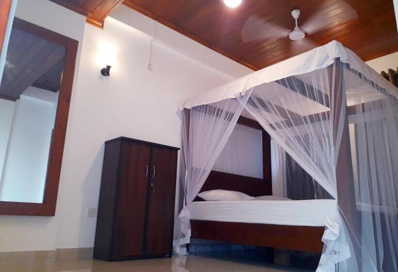 غرفة ديلوكس مزودة بشرفة, Nooit Gedacht Holiday Resort Unawatuna