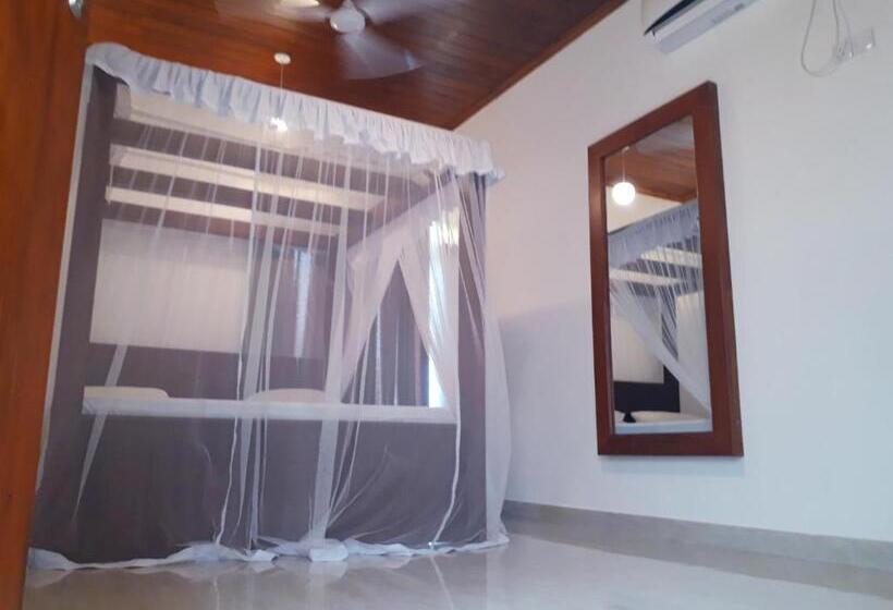 غرفة ديلوكس مزودة بشرفة, Nooit Gedacht Holiday Resort Unawatuna