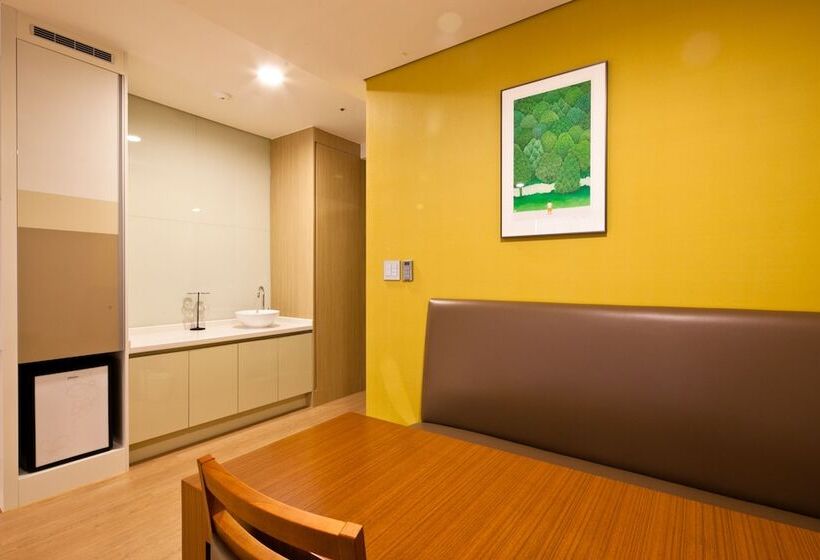 غرفة عائلية مطلّة علي البحر, Sono Calm Geoje