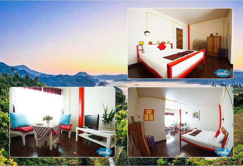 豪华房间, Fun D Hostel Chiang Rai