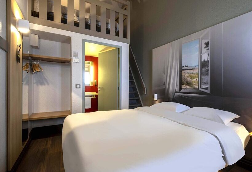 חדר סטנדרט לארבעה, B&B Hotel La Rochelle Angoulins