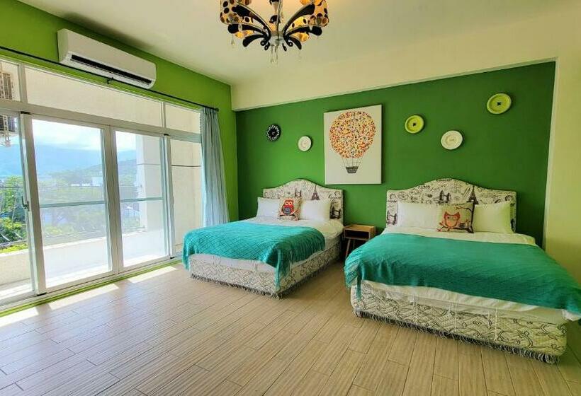 اتاق استاندارد چهار تخته, Locking B&b台東民宿