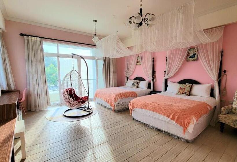 اتاق استاندارد چهار تخته, Locking B&b台東民宿