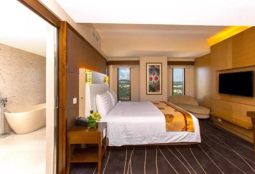 キングサイズベッドのスタンダードルーム, Dusit Thani Guam Resort