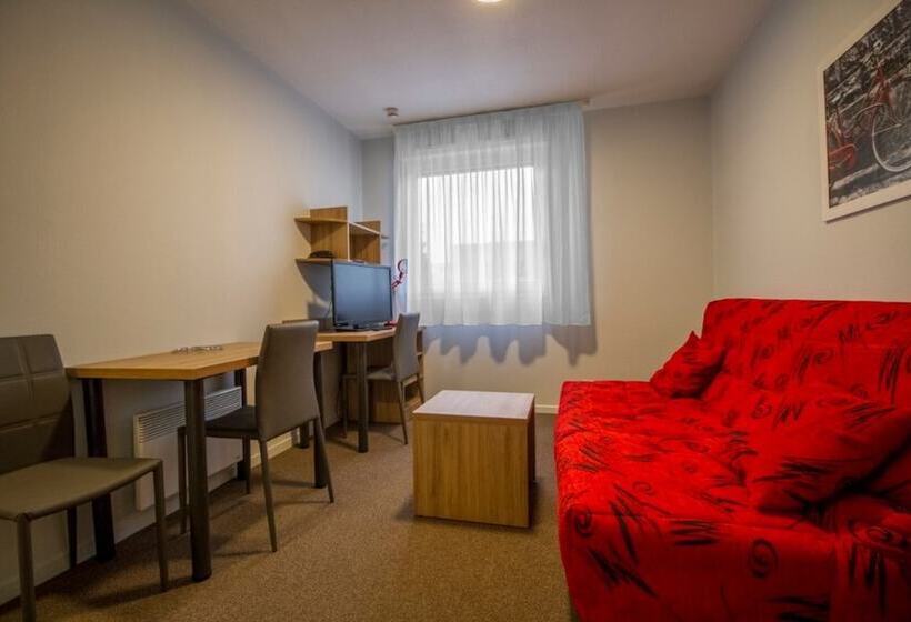 Апартаменты 1 Спальня, Kosy Appart Hôtel Le Champ De Mars Reims