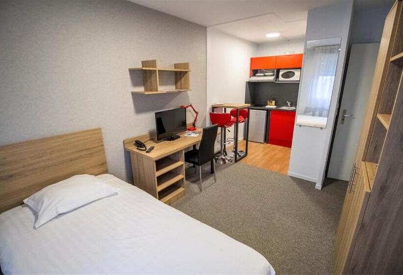 Студия Стандарт, Kosy Appart Hôtel Le Champ De Mars Reims