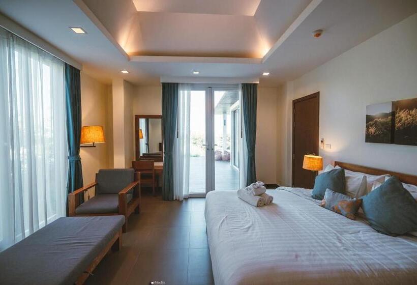 וילה עם חדר שינה אחד ובריכת שחיה, The Spirit Resort Hua Hin