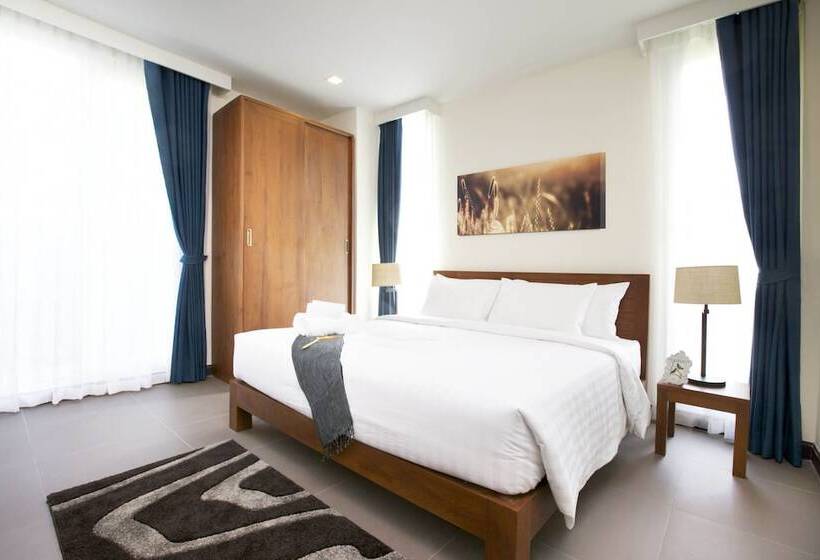 וילה עם חדר שינה אחד ובריכת שחיה, The Spirit Resort Hua Hin