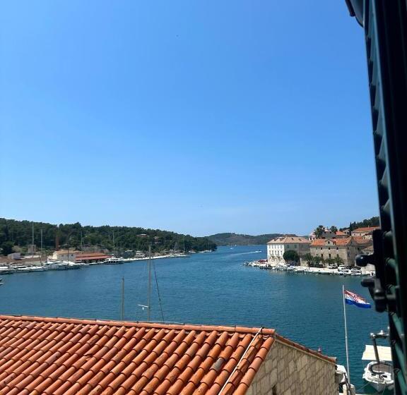 חדר סטנדרט צדדי נוף לים, Villa Slika