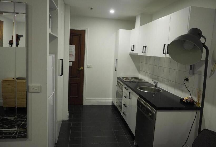 Студио Стандарт Кровать Кинг, Flinders Lane Apartments Formally Melbourne City Stays