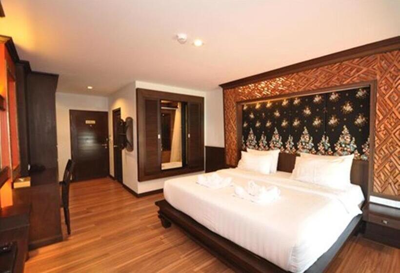 غرفة ديلوكس ذات إطلالة جانبية على البحر, Chalelarn Hotel Hua Hin