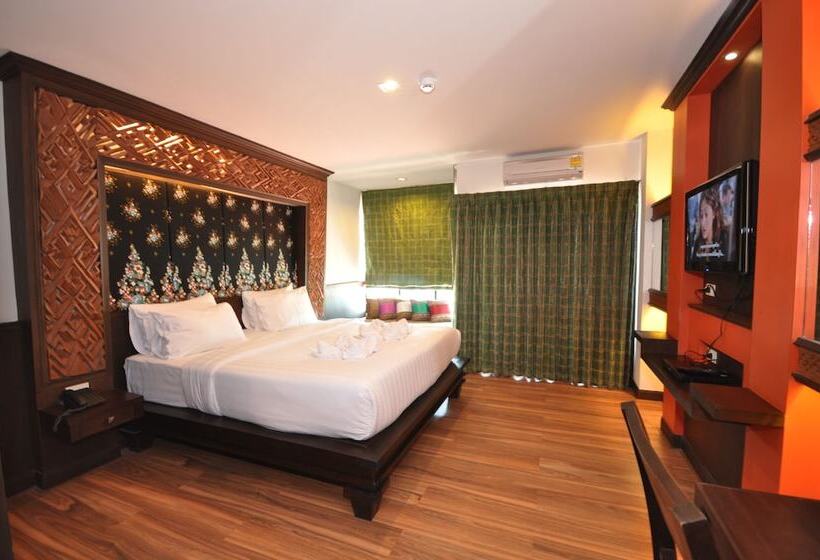 غرفة ديلوكس ذات إطلالة جانبية على البحر, Chalelarn Hotel Hua Hin