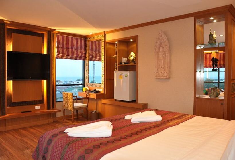 جناح ذو إطلالة جانبية على البحر, Chalelarn Hotel Hua Hin