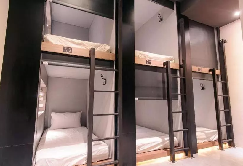 تختخواب در اتاق مشترک, Kiwi Express Hotel Taichung Station Ii