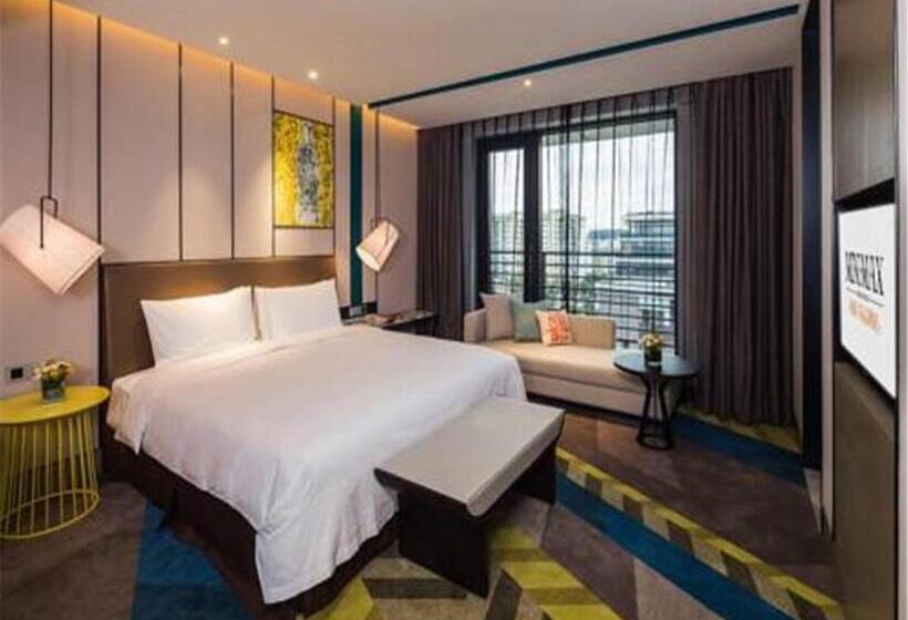 Quarto Executivo Cama King, Minimax Premier Hotel Shanghai Hongqiao
