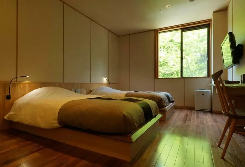 デラックスルーム, Niseko Konbu Onsen Tsuruga Moku No Sho