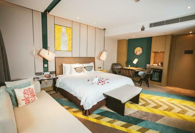 اتاق سوپریور با تخت بزرگ, Minimax Premier Hotel Shanghai Hongqiao