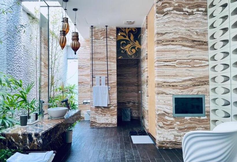 اتاق استاندارد با تخت دو نفره بزرگ, Mulan Motel Taipei