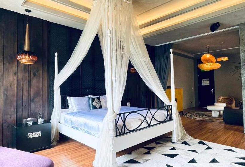 اتاق استاندارد با تخت دو نفره بزرگ, Mulan Motel Taipei